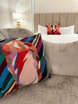 AVANI Cashmere Patchwork Cushion M-J ICON カシミアパッチワーククッション M-J 象徴