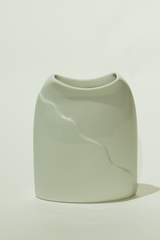 PORCELAIN VASE VINTAGE OP ART VASE