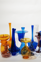 LIGHT GLASS-99 NR-KR-404 Lauscha VINTAGE FLOWERVASE