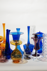 LIGHT GLASS-79 NR-KR-384 Lauscha VINTAGE FLOWERVASE