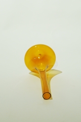 LIGHT GLASS-93 NR-KR-398 Lauscha VINTAGE FLOWERVASE