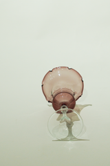 LIGHT GLASS-79 NR-KR-384 Lauscha VINTAGE FLOWERVASE