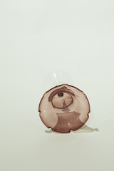 LIGHT GLASS-79 NR-KR-384 Lauscha VINTAGE FLOWERVASE