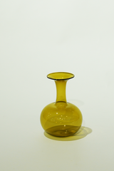 LIGHT GLASS VASE-64 NR-KR-369 Lauscha VINTAGE FLOWERVASE