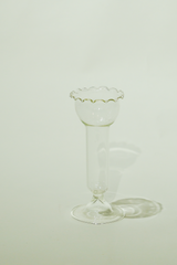 LIGHT GLASS-66 NR-KR-371 Lauscha VINTAGE FLOWERVASE