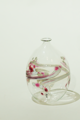LIGHT GLASS-83 NR-KR-388 Lauscha VINTAGE FLOWERVASE