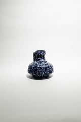 ES Keramik Vase Blue White Fat Lava Ceramics NR-74