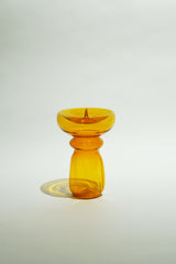 LIGHT GLASS-42 NR-KR-214 Lauscha VINTAGE FLOWERVASE キャンドルスタンド