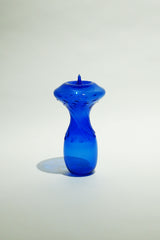 LIGHT GLASS-45 NR-KR-217 Lauscha VINTAGE FLOWERVASE キャンドルスタンド