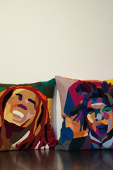 AVANI Cashmere Patchwork Cushion B-M UNITY カシミアパッチワーククッション B-M 調和