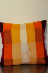 AVANI Cashmere Patchwork Cushion M-J ICON カシミアパッチワーククッション M-J 象徴
