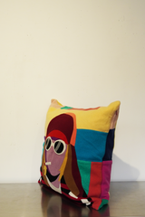AVANI Cashmere Patchwork Cushion K-C IMPULSE カシミアパッチワーククッション K-C 衝動