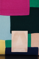 AVANI Cashmere Patchwork Cushion K-C IMPULSE カシミアパッチワーククッション K-C 衝動