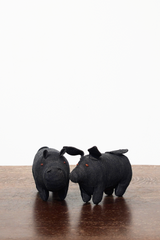 OMERSA DENIM HIPPOPOTAMUS MINIATURE