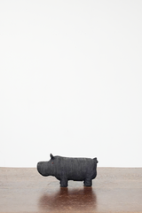 OMERSA DENIM HIPPOPOTAMUS MINIATURE