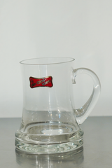 1950's WMF Wilhelm Wagenfeld Vintage Glass Beer Mug "die Gläser Idee" West Germany