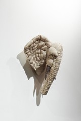 yuya inagawa handmade ELEPHANT-beige doll object ハンドメイド ゾウ-ベージュ-M