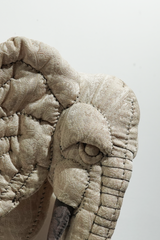 yuya inagawa handmade ELEPHANT-beige doll object ハンドメイド ゾウ-ベージュ-M