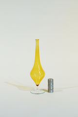 LIGHT GLASS-11 NR-KR-183 Lauscha VINTAGE FLOWERVASE