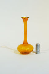 LIGHT GLASS-16 NR-KR-188 Lauscha VINTAGE FLOWERVASE