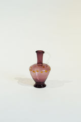 LIGHT GLASS VASE-25 NR-KR-197 Lauscha VINTAGE FLOWERVASE