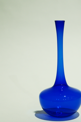 LIGHT GLASS VASE-98 NR-KR-403 Lauscha VINTAGE FLOWERVASE