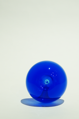 LIGHT GLASS VASE-98 NR-KR-403 Lauscha VINTAGE FLOWERVASE