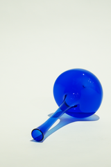 LIGHT GLASS VASE-98 NR-KR-403 Lauscha VINTAGE FLOWERVASE