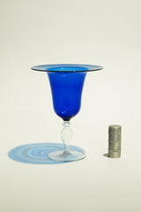 LIGHT GLASS VASE-104 NR-KR-409 Lauscha VINTAGE FLOWERVASE