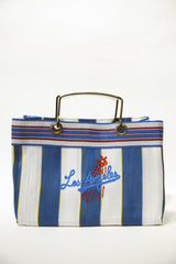 VIVAN Los Angeles HAND EMBROIDERY LUNCH BAG 002 BLUE