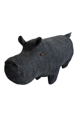 OMERSA HIPPOPOTAMUS DENIM MINIATURE