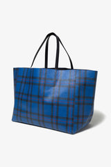 A Store Robot FABRICK TOTE BAG-BLUE