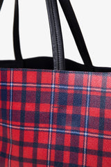 A Store Robot FABRICK TOTE BAG-RED