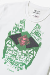 10exture SEDITIONARIES  ANARCHIST PUNK HELL WHITE