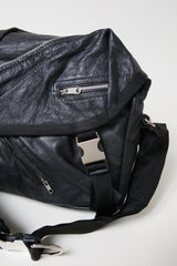 1982114251 Riders Messenger Bag BLACK