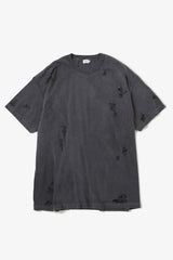 IIWII DAMAGE TEE BLACK