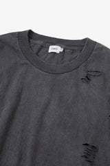 IIWII DAMAGE TEE BLACK