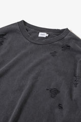 IIWII DAMAGE LS TEE BLACK
