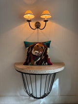 AVANI　Cashmere Patchwork Cushion  B-M　UNITY　 カシミアパッチワーククッション  B-M  調和