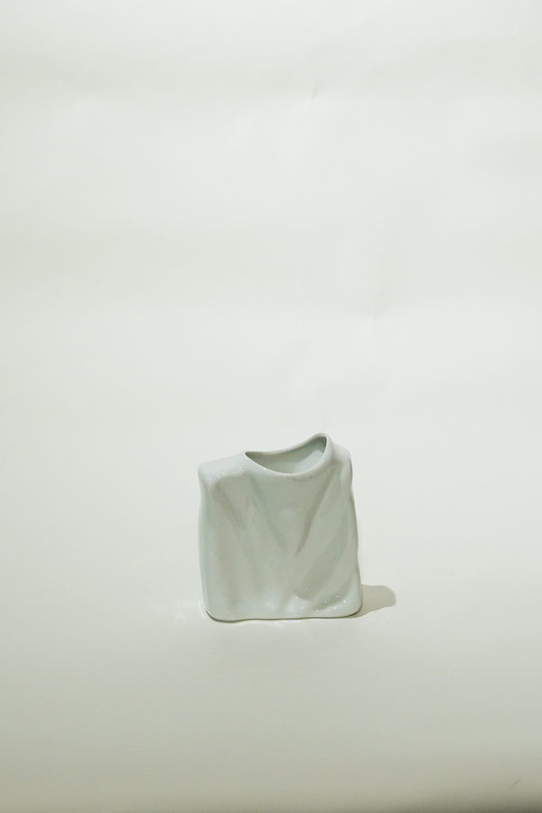 PORCELAIN VASE  NR _106 25_FV_023 VINTAGE OP ART VASE