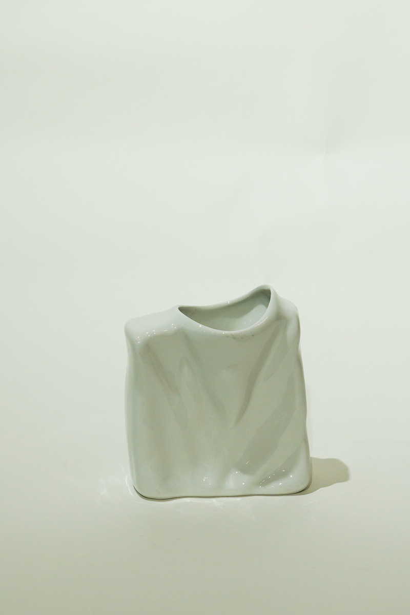 PORCELAIN VASE  NR _106 25_FV_023 VINTAGE OP ART VASE