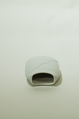 PORCELAIN VASE   VINTAGE OP ART VASE