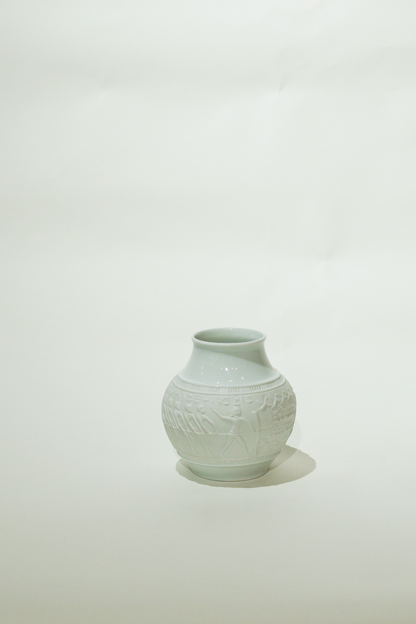 Saltmann VASE  NR 97 25_FV_65 VINTAGE OP ART VASE