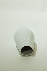 PORCELAIN VASE -194 25_FV_054 VINTAGE OP ART VASE