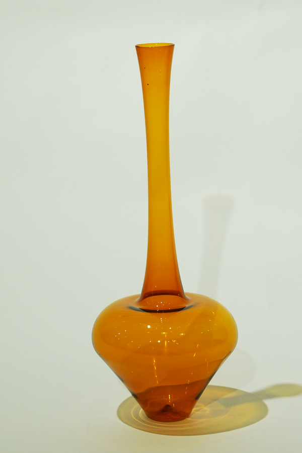 LIGHT GLASS-99  NR-KR-404　Lauscha VINTAGE FLOWERVASE