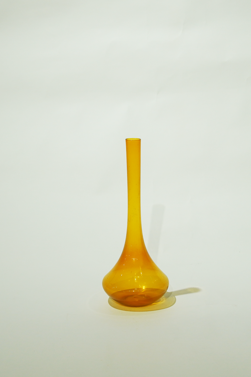 LIGHT GLASS-93  NR-KR-398　Lauscha VINTAGE FLOWERVASE