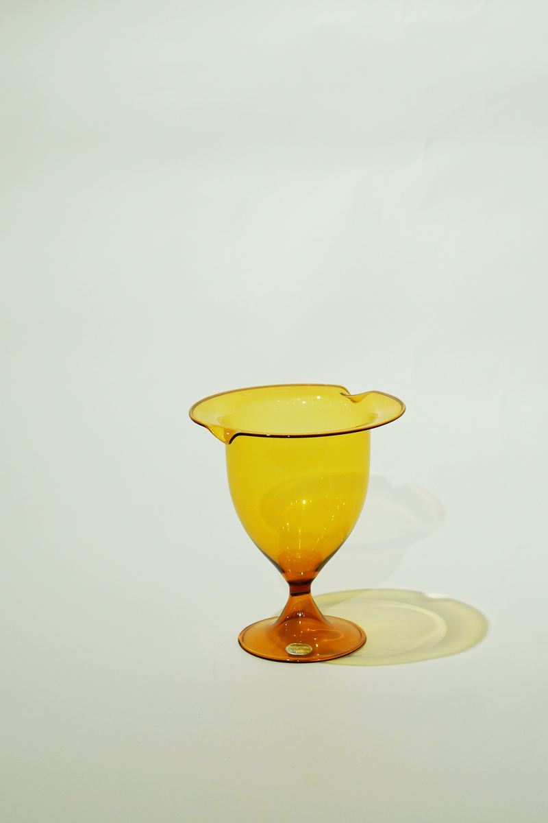 LIGHT GLASS-72  NR-KR-377　Lauscha VINTAGE FLOWERVASE