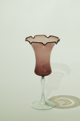 LIGHT GLASS-79  NR-KR-384　Lauscha VINTAGE FLOWERVASE