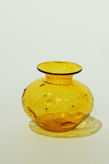 LIGHT GLASS-91  NR-KR-396　Lauscha VINTAGE FLOWERVASE　