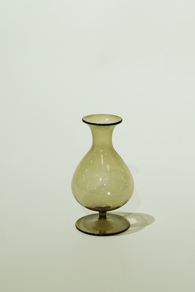 LIGHT GLASS-65  NR-KR-370　Lauscha VINTAGE FLOWERVASE